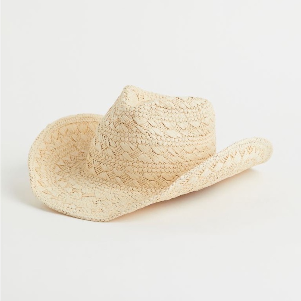 H&M Straw Cowboy Hat sz M